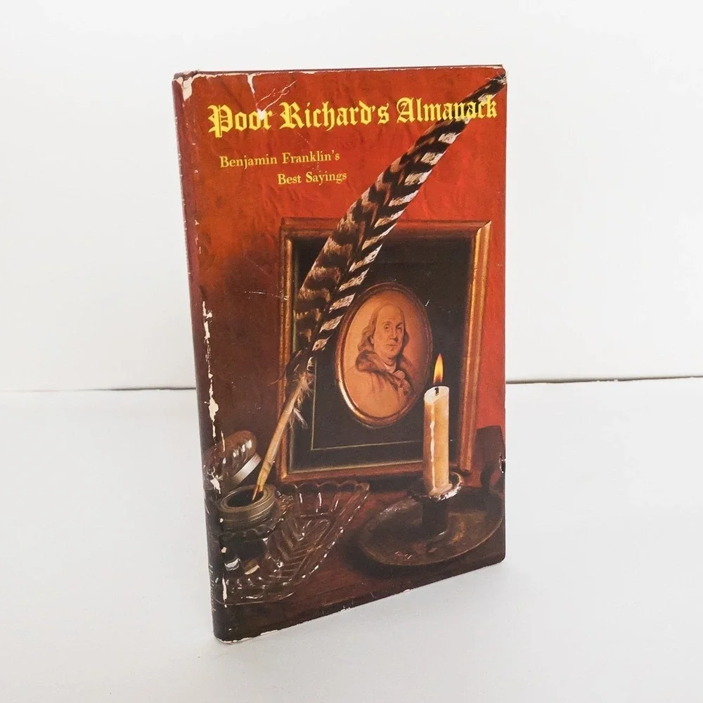Poor Richard's Almanack Benjamin‎ Franklin 1967 Hardcover Hallmark